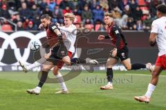 3. Liga; FC Ingolstadt 04 - 
Rot-Weiss Essen; Torchance Pascal Testroet (37, FCI) Götze Felix (24 RWE)