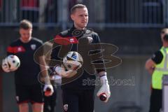 Toto-Pokal; FV Illertissen - FC Ingolstadt 04; vor dem Spiel Torwart Marius Funk (1, FCI)