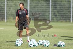 3. Liga; FC Ingolstadt 04 - Trainingsauftakt nach Sommerpause; Cheftrainerin Sabrina Wittmann (FCI)