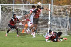 A-Junioren Bundesliga -  Saison 2026/27 - FC Ingolstadt 04 - VFB Stuttgart - Kaydin Malik rot FCI - Idrizi Armand weiss Stuttgart -  Foto: Meyer Jürgen