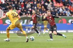 3. Liga; FC Ingolstadt 04 - SG Dynamo Dresden; Jannik Mause (7, FCI) Lewald Jakob (31 DD)