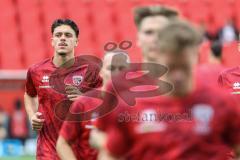 3. Liga; FC Ingolstadt 04 - SSV Jahn Regensburg; vor dem Spiel Dennis Kaygin (10, FCI)