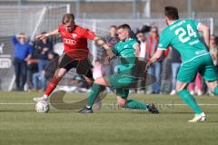 Bayernliga Nord - Saison 2023/24 - FC Ingolstadt 04 II - TSV Neudrossenfeld - Benedigt Schwearzensteiner (Nr.4 - FCI) - XXXXX - Foto: Meyer Jürgen