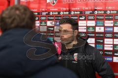 3.Liga - Saison 2022/2023 - FC Ingolstadt 04 -  - FC Freiburg II - Cheftrainer Guerino Capretti  (FCI) - Foto: Meyer Jürgen