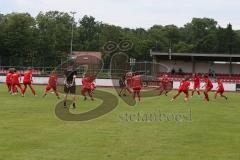 DFB Pokal Frauen Runde 1- Saison 2020/2021 - FC Ingolstadt 04 - SG99 Andernach - Die Spielerinnen beim warm machen - Foto: Meyer Jürgen