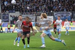 3. Liga; FC Ingolstadt 04 - TSV 1860 München; Pascal Testroet (37, FCI) Verlaat Jesper (4 TSV)