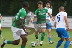 Testspiel - Bezirksliga - Saison 2025/26 - FC Gerolfing - SpVgg Joshofen Bergheim - Niklas Nissl grün Gerolfing - XXXXX - Foto: Meyer Jürgen