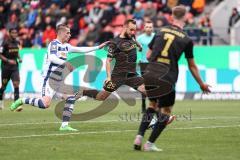 3. Liga; FC Ingolstadt 04 - MSV Duisburg; Torchance David Kopacz (29, FCI) Jannik Mause (7, FCI)