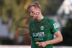 Bezirksliga - Saison 2023/2024 - SV Manching  - SV Lerchenau - Reiner Meisinger (Nr.8 - SV Manching) - Foto: Meyer Jürgen