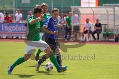 Sparkassenpokal - DJK Ingolstadt - FC Gerolfing - Fabian Kuppe blau DJK Ingolstadt - Foto: Jürgen Meyer