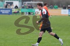 Bezirksliga - Saison 2024/25 - FC Gerolfing - VFB Eichstätt II - Der 0:1 Führungstreffer durch Samuel Schmid schwarz Eichstätt - jubel -  - XXXXX - Foto: Meyer Jürgen