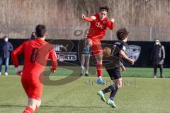 A - Junioren Bundesliga Süd/Südwest -  Saison 2021/2022 - FC Ingolstadt 04 - SC Freiburg - Hoti Valentin (#6 FCI) - Foto: Meyer Jürgen