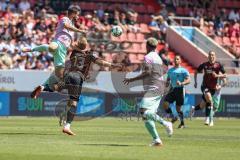 3. Liga; FC Ingolstadt 04 - Würzburger Kickers; Lars Lokotsch (13, FCI) Hägele Daniel (22 WKI) de Medina Nathan (4 WKI)