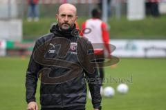 Toto-Pokal; ATSV Erlangen - FC Ingolstadt 04; vor dem Spiel Co-Trainer Maniyel Nergiz (FCI)