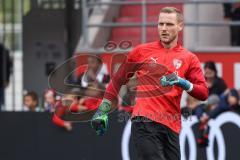 3. Liga; FC Ingolstadt 04 - SpVgg Unterhaching; vor dem Spiel Torwart Marius Funk (1, FCI)