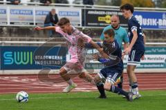 Bezirksliga - Saison 2025/26- TSV Gaimersheim - SpVgg Kammerberg - Christof Pihale blau Kammerberg - Nico von Swiontek Brzezinski (Nr.17 - TSV Gaimersheim) - Foto: Meyer Jürgen