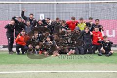 B-Junioren - Bayernliga -  Fc Ingolstadt 04 - TSG 1860 Rosenheim - Die Mannschaft nach dem Spiel - jubel -  Foto: Meyer Jürgen