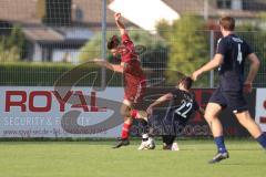 Kreisklasse - Saison 2025/26- TSV Etting - TSV Altmannstein-  - Alexander Kreutzer rot Altmannstein  - Daniel Hopf schwarz Etting - Foto: Meyer Jürgen