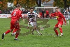 Kreisliga - Saison 2025/26- TSV Kösching - SV Kasing - Der 0:1 Führungstreffer durch Marius Magdic weiss Kasing - jubel - XXXXX - Foto: Meyer Jürgen