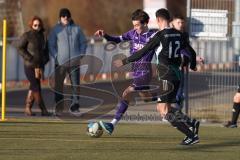 Freundschaftsspiel - Saison 2025/26- TSV Gaimersheim - VFR Neuburg - Zoltan Vati Nr.12 - TSV Gaimersheim) - Nikolai Krzyzanowski lila Neuburg - Foto: Meyer Jürgen