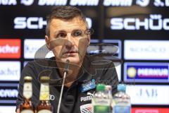 3. Liga; Arminia Bielefeld - FC Ingolstadt 04; Cheftrainer Michael Köllner (FCI) Pressekonferenz Interview