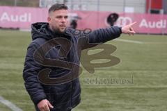 Bayernliga - Frauen - Saison 2022/2023 - FC Ingolstadt 04 II - TSV Schwaben Augsburg - Maikl Winter Trainer FCI - Foto: Meyer Jürgen