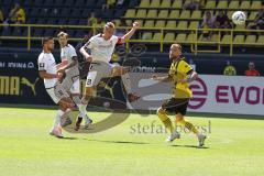 3. Fußball-Liga - Saison 2022/2023 - Borussia Dortmund II - FC Ingolstadt 04 - Tobias Schröck (Nr.21 - FCI) - Foto: Meyer Jürgen