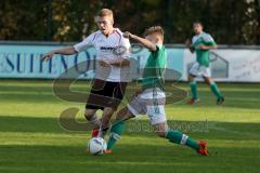 Landesliga - FC Gerolfing - SV Hebertsfelden- Graßl Sebastian #8 grün Gerolfing - Foto: Jürgen Meyer