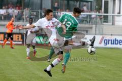 Landesliga SüdOst Fußball - FC Gerolfing - FC Ergolding - Hallmen Philipp #19 grün Gerolfing - Foto: Jürgen Meyer