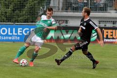 Landesliga - FC Gerolfing - FC Töging - Bley Markus #14 grün Gerolfing  - Foto: Jürgen Meyer