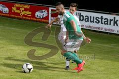 Landesliga SüdOst Fußball - FC Gerolfing - FC Ergolding - Kubicek Andrej #7 grün Gerolfing -  Foto: Jürgen Meyer