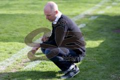 Landesliga Südost - FC Gerolfing - SV Erlbach - Trainer FC Gerolfing Michael Olah - Foto: Jürgen Meyer