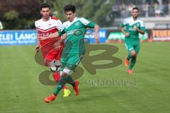 Landesliga Südost - FC Gerolfing - Türkgücü-Ataspor München 3:3 - vorne Philipp Hallmen