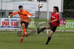 Landesliga - FC Gerolfing - ASV Dachau - Ernhofer Marco ( Torwart Gerolfing) - Foto: Jürgen Meyer