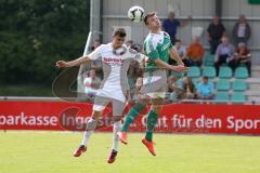 Landesliga SüdOst Fußball - FC Gerolfing - FC Ergolding - Belz Flad #14 grün Gerolfing - Foto: Jürgen Meyer