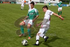 Landesliga SüdOst Fußball - FC Gerolfing - FC Ergolding - Hallmen Philipp #19 grün Gerolfing - Foto: Jürgen Meyer