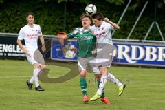 Landesliga SüdOst Fußball - FC Gerolfing - FC Ergolding - Graßl Sebastian #8 grün Gerolfing - Foto: Jürgen Meyer