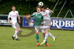 Landesliga SüdOst Fußball - FC Gerolfing - FC Ergolding - Graßl Sebastian #8 grün Gerolfing - Foto: Jürgen Meyer