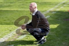 Landesliga Südost - FC Gerolfing - SV Erlbach - Trainer FC Gerolfing Michael Olah - Foto: Jürgen Meyer