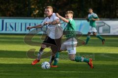 Landesliga - FC Gerolfing - SV Hebertsfelden- Graßl Sebastian #8 grün Gerolfing - Foto: Jürgen Meyer