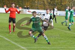 Landesliga 2015/16 - FC Gerolfing - TSV Eching - Ernhofer Marco Torwart Gerolfing - Hardok Eduard grün Gerolfing - Juric Marko schwarz Eching - Foto: Jürgen Meyer