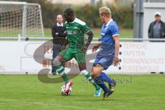 Landesliga 2015/16 - FC Gerolfing - ASV Dachau - Robinson Adrian grün FC Gerolfing - Foto: Jürgen Meyer