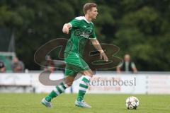 Landesliga 2015/16 - FC Gerolfing - SC Kircheim - Kellner Stefan #17 grün Gerolfing -  Foto: Jürgen Meyer