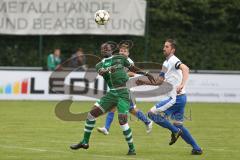 Landesliga 2015/16 - FC Gerolfing - SC Kircheim - Robinson Adrian #19 grün Gerolfing - Foto: Jürgen Meyer