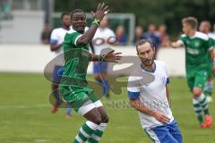 Landesliga 2015/16 - FC Gerolfing - SC Kircheim - Robinson Adrian #19 grün Gerolfing -  Foto: Jürgen Meyer