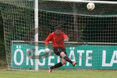 Landesliga 2015/16 - FC Gerolfing - SC Kircheim - Medem Lars Torwart Gerolfing -  Foto: Jürgen Meyer