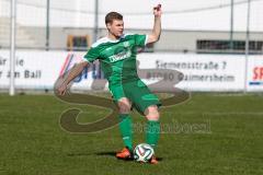 Landesliga 2015/16 - FC Gerolfing - SV Planegg - Krailing - Stefan Kellner grün Gerolfing - Foto: Jürgen Meyer