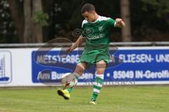 Landesliga 2015/16 - FC Gerolfing - SC Kircheim - Janker Fabian #16 grün Gerolfing -  Foto: Jürgen Meyer