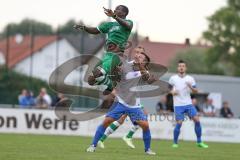 Landesliga 2015/16 - FC Gerolfing - SC Kircheim -  Robinson Adrian#19 grün Gerolfing - Foto: Jürgen Meyer