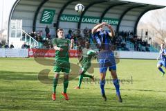 Landesliga 2015/16 - FC Gerolfing - SV Planegg - Krailing - Sebastian Graßl grün Gerolfing - Foto: Jürgen Meyer